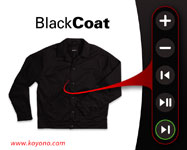 BlackCoat Work, giubbino con comandi integrati per iPod