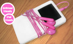 Auricolari colorati per iPod
