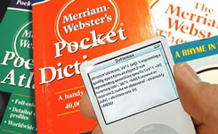 Merriam Webster Dictionary per iPod