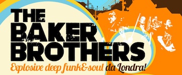 Roma suona Funk – The Baker Brothers in concerto a Roma